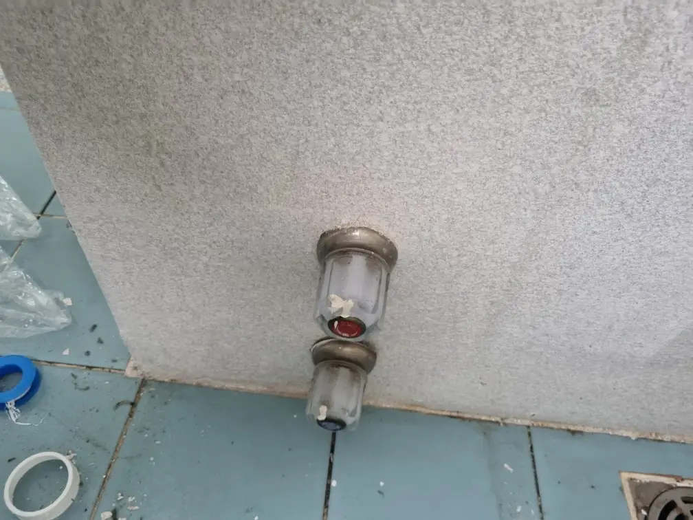 세탁실 수도꼭지 교환 3